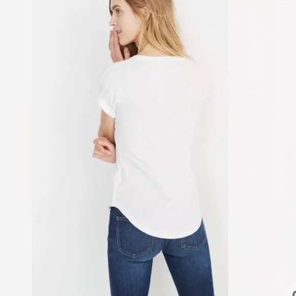 NWT Madewell Whisper Cotton Crewneck Tee - Picture 3 of 6